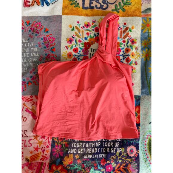 Vince Camuto Tankini Top One Shoulder Size Small NEW - Picture 2 of 4